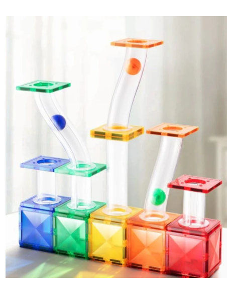 Bloques magnéticos Mideer con bolas – Pista de bolas (100 uds.)