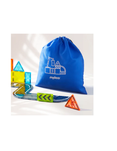 Bloques magnéticos Mideer – Pequeño arquitecto (36 uds.)