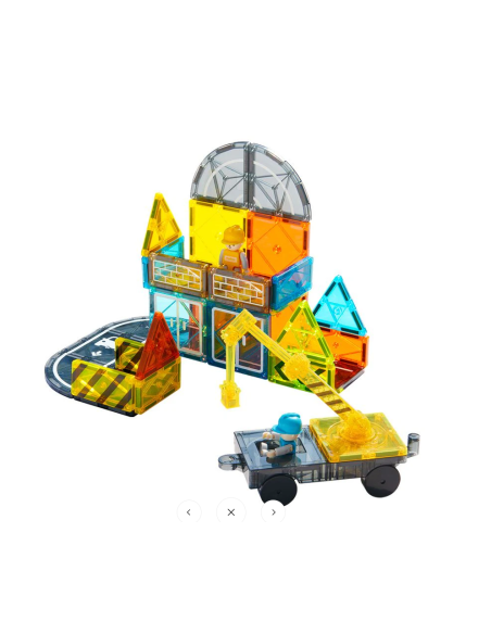 Bloques magnéticos Mideer – Pequeño arquitecto (36 uds.)