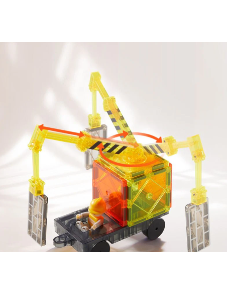 Bloques magnéticos Mideer – Pequeño arquitecto (36 uds.)