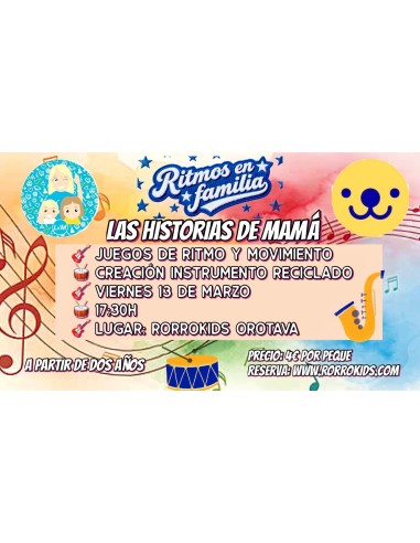 Luditaller con las historias de Mamá