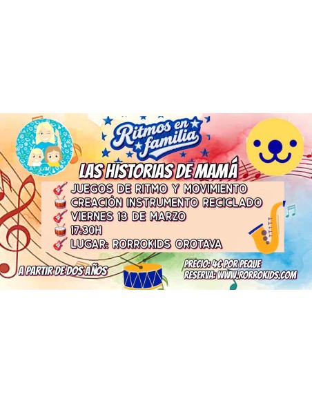Luditaller con las historias de Mamá