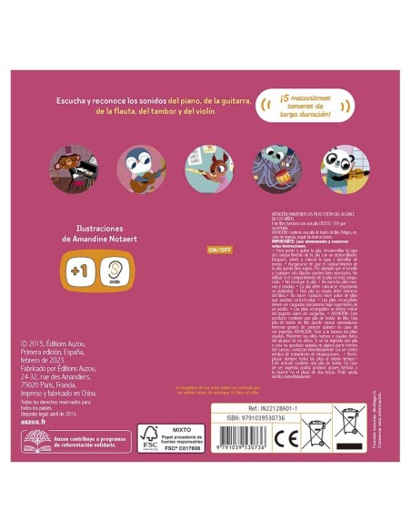 Los instrumentos de música