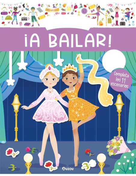 Mis 500 pegatinas creativas a bailar