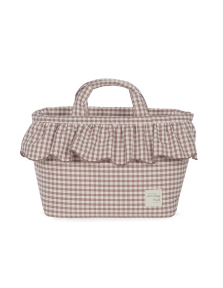 Bolso cambiador Praliné Vichy Moka