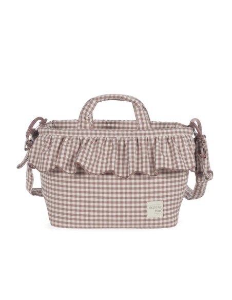 Bolso cambiador Praliné Vichy Moka