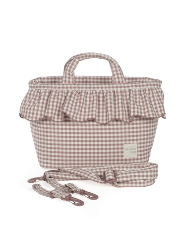 Bolso cambiador Praliné Vichy Moka