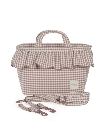 Bolso cambiador Praliné Vichy Moka