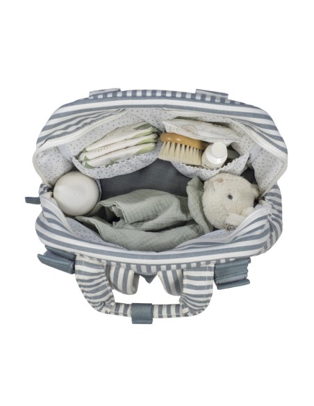 Mochila Praliné Rayas Matcha