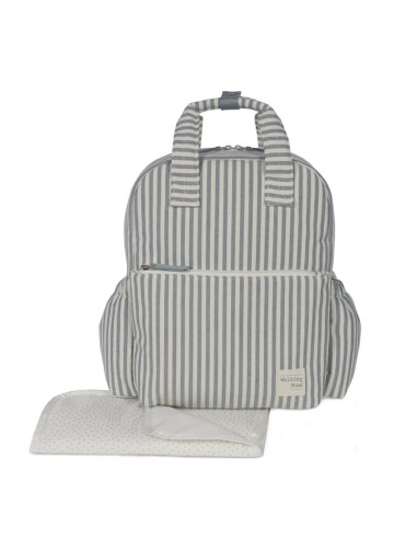 Mochila Praliné Rayas Matcha