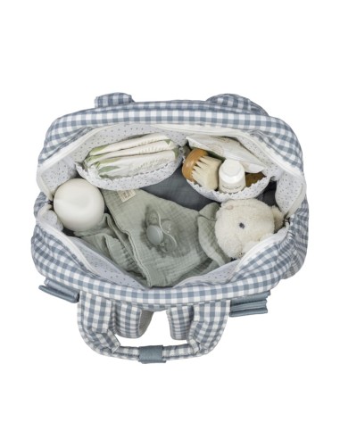 Mochila Praliné Vichy Matcha