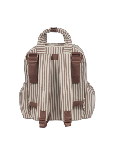 Mochila Praliné Rayas Moka