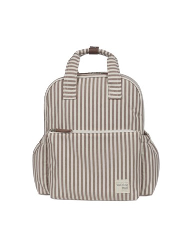 Mochila Praliné Rayas Moka