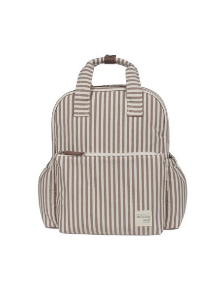 Mochila Praliné Rayas Moka