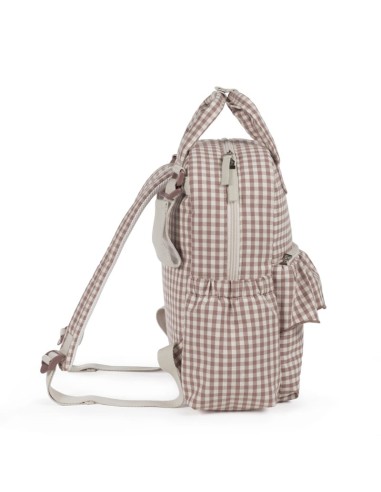 Mochila Praliné Vichy Moka
