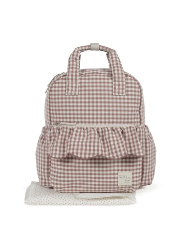 Mochila Praliné Vichy Moka