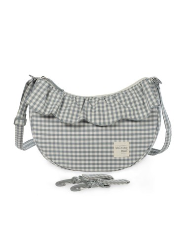 Bolso crossbody góndola Praliné Vichy Matcha