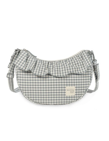 Bolso crossbody góndola Praliné Vichy Matcha