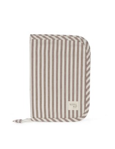 Portadocumentos Praline Rayas Moka