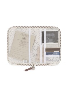 Portadocumentos Praline Rayas Moka 2