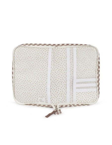 Portadocumentos Praline Vichy Moka