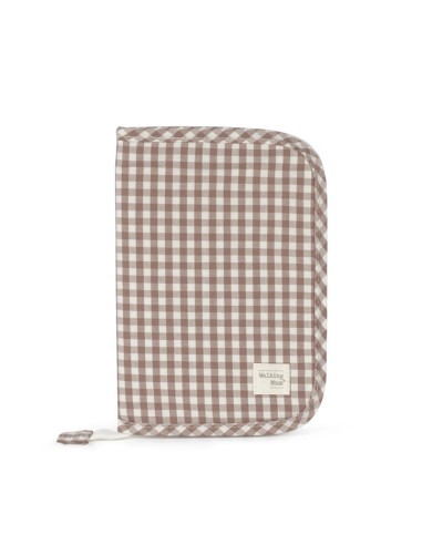 Portadocumentos Praline Vichy Moka