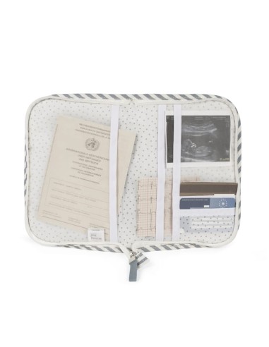 Portadocumentos Praline Rayas Matcha