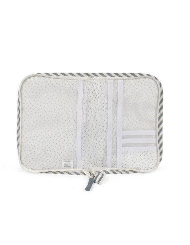 Portadocumentos Praline Rayas Matcha