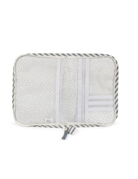 Portadocumentos Praline Rayas Matcha