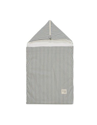 Saco Arrullo Praliné Rayas Matcha