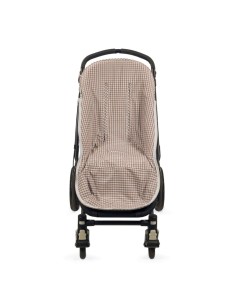 Saco silla Entretiempo Praliné Rayas/ Vichy Moka 2