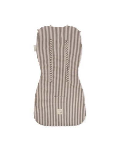 Colchoneta Praliné Rayas Moka