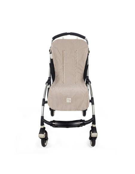 Colchoneta Praliné Rayas Moka