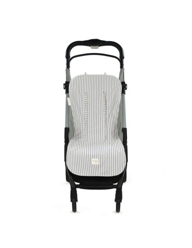 Colchoneta Praliné Rayas Matcha