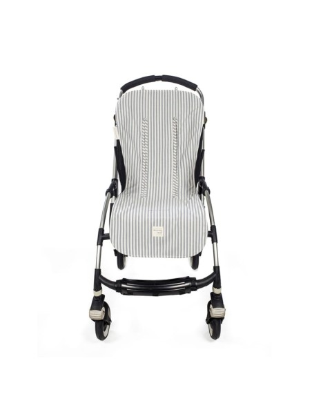 Colchoneta Praliné Rayas Matcha