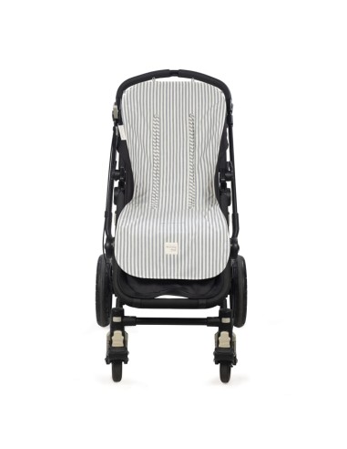 Colchoneta Praliné Rayas Matcha