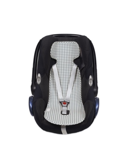 Colchoneta Auro Praliné Vichy Matcha