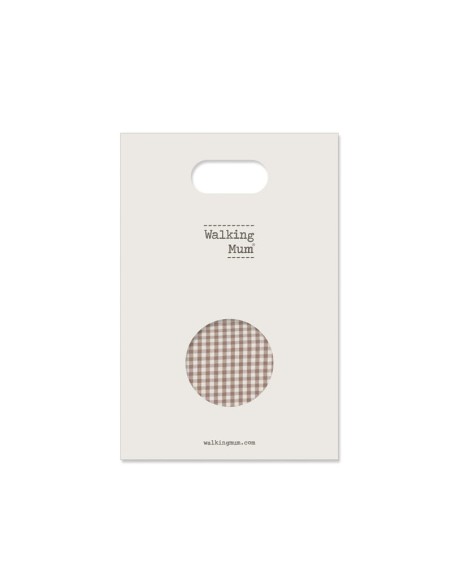 Colchoneta Auto Praliné Vichy Moka