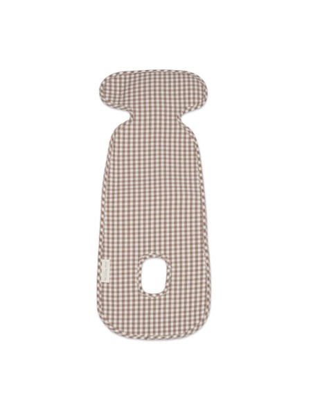 Colchoneta Auto Praliné Vichy Moka