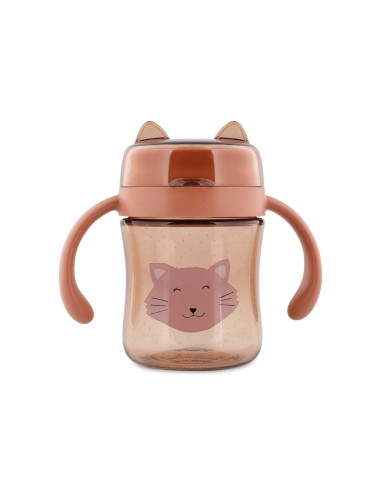 Taza Antiderrame 360 con Asas Mrs. Cat