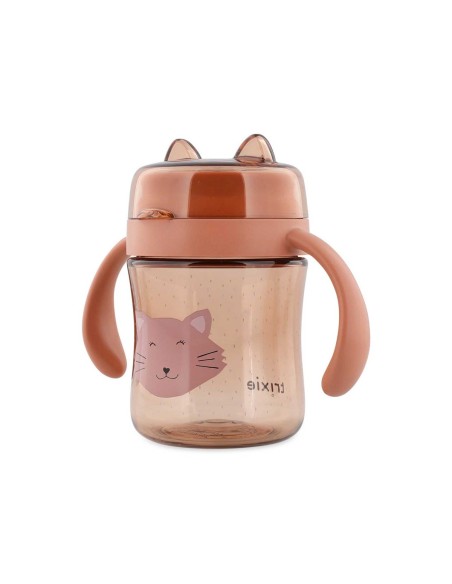 Taza Antiderrame 360 con Asas Mrs. Cat