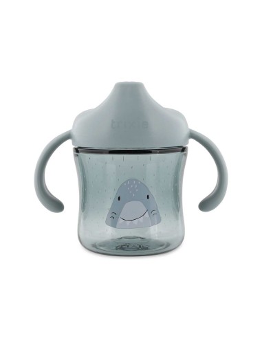 Taza con Boquilla y Asas Tritán Mr. Shark