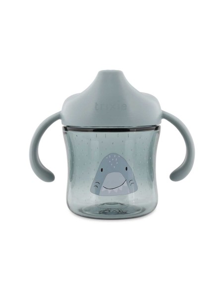 Taza con Boquilla y Asas Tritán Mr. Shark