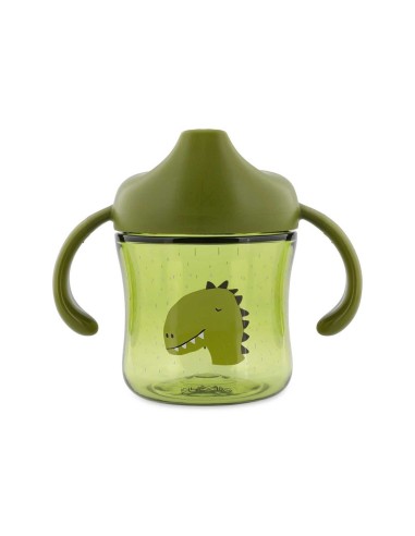 Taza con Boquilla y Asas Tritán Mr. Dino