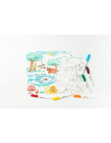 Scribble "De Safari" 6 rotul. Juegaconmigo