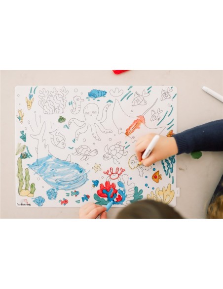 Scribble "Bajo el Mar" 4 rotul. Juegaconmigo