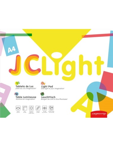 Tableta de Luz JC A4 Bateria  Juegaconmigo