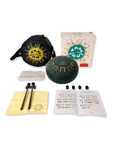 copia de Tambú 8" 11notas - Verde Jungla mate Juegaconmigo