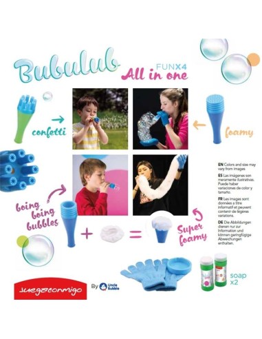 Bubulub All in One Fun x 4 Juegaconmigo