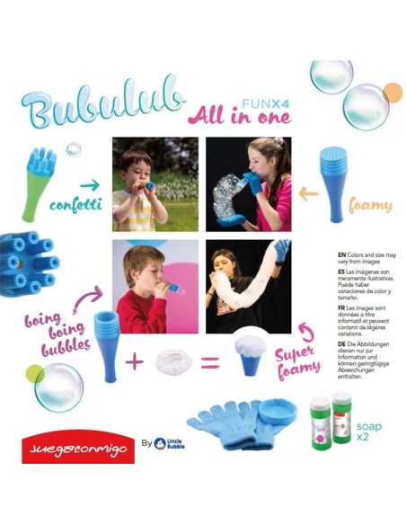 Bubulub All in One Fun x 4 Juegaconmigo